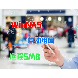 WinNAS自动构建虚拟网络，把NAS挂载成本地硬盘